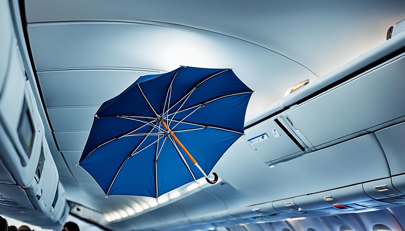 Can You Bring an Umbrella on a Plane?